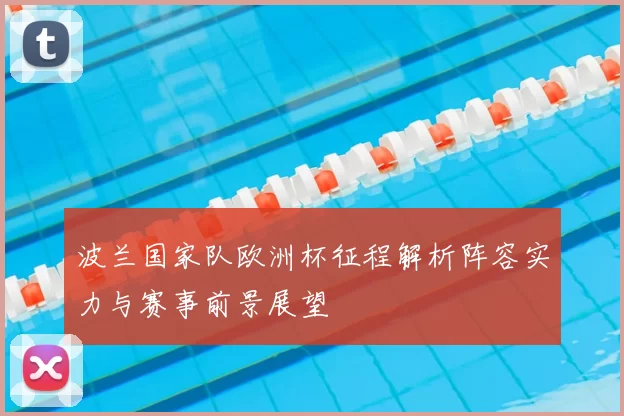 波兰国家队欧洲杯征程解析阵容实力与赛事前景展望