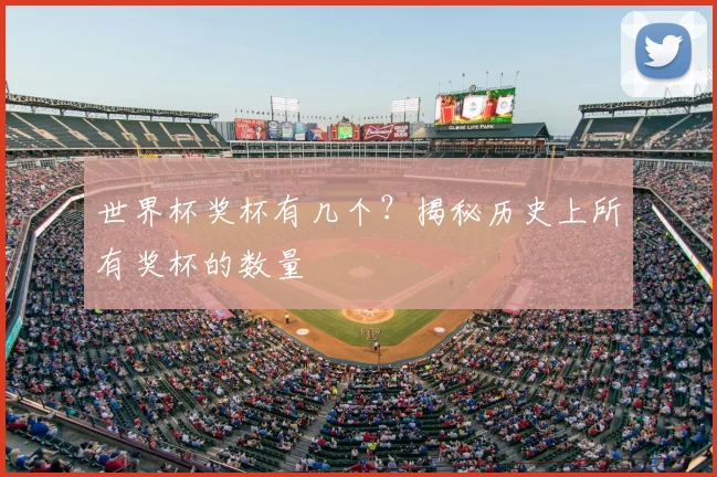 世界杯奖杯有几个?揭秘历史上所有奖杯的数量