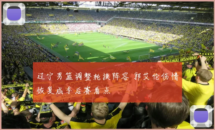 辽宁男篮调整轮换阵容 郭艾伦伤情恢复成季后赛看点